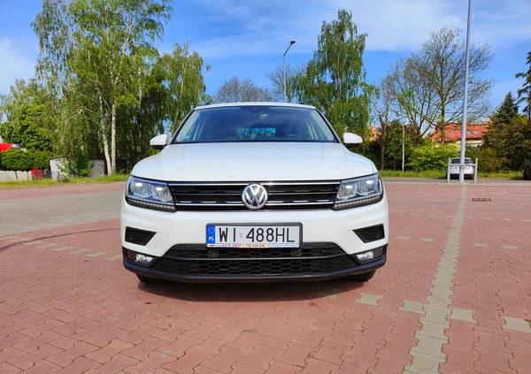 Volkswagen Tiguan cena 77500 przebieg: 220000, rok produkcji 2018 z Zabrze małe 154